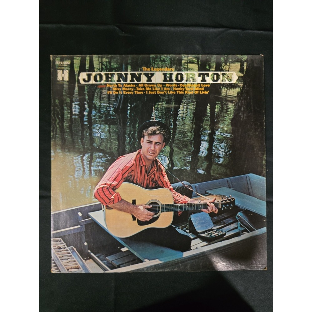 Johnny Horton Sealed Vinyl LP! The Legendary 1970, Harmony Records